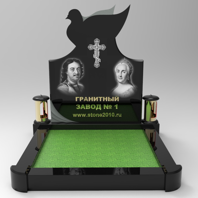 01056 Памятник фигурный птица